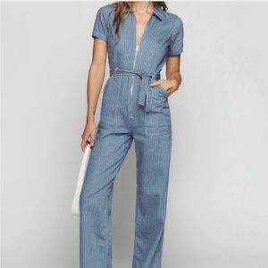 NWT The Cassidy Jumpsuit by Reformation, Size 4
